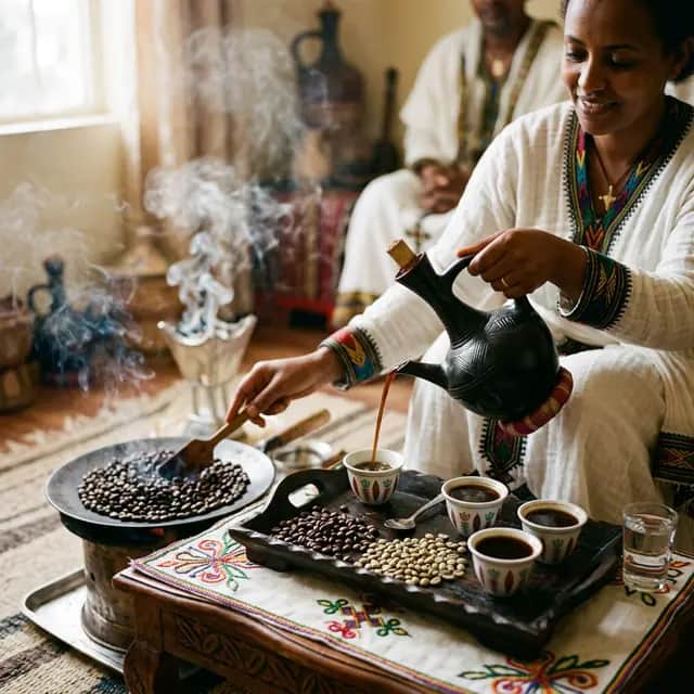 Ethiopian Coffee Ceremony