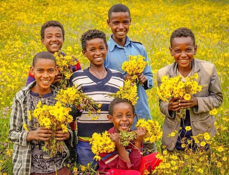 The Joy of Ethiopian Children