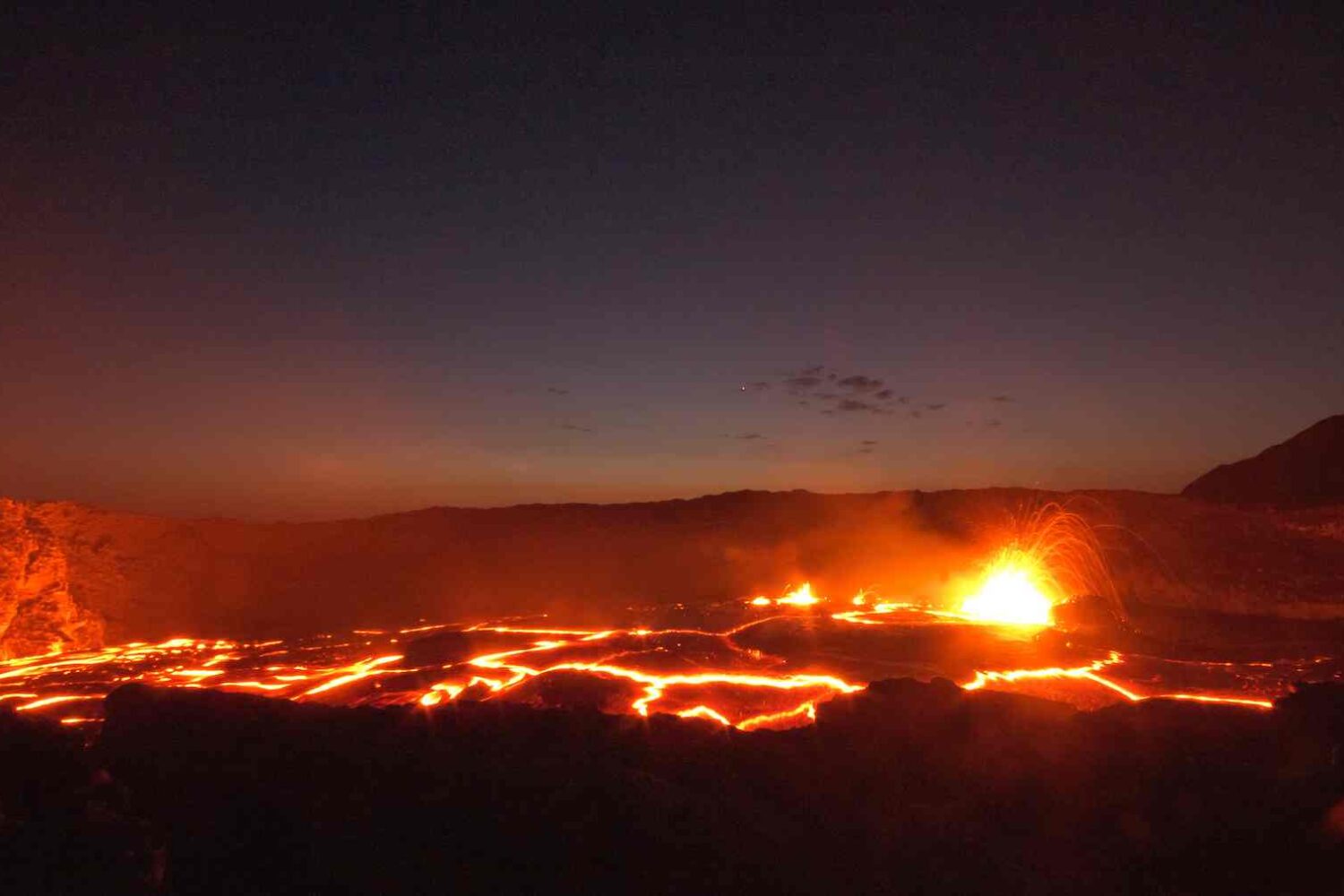 Ethiopia Danakil Depression Trips Visit Ertale Volcano